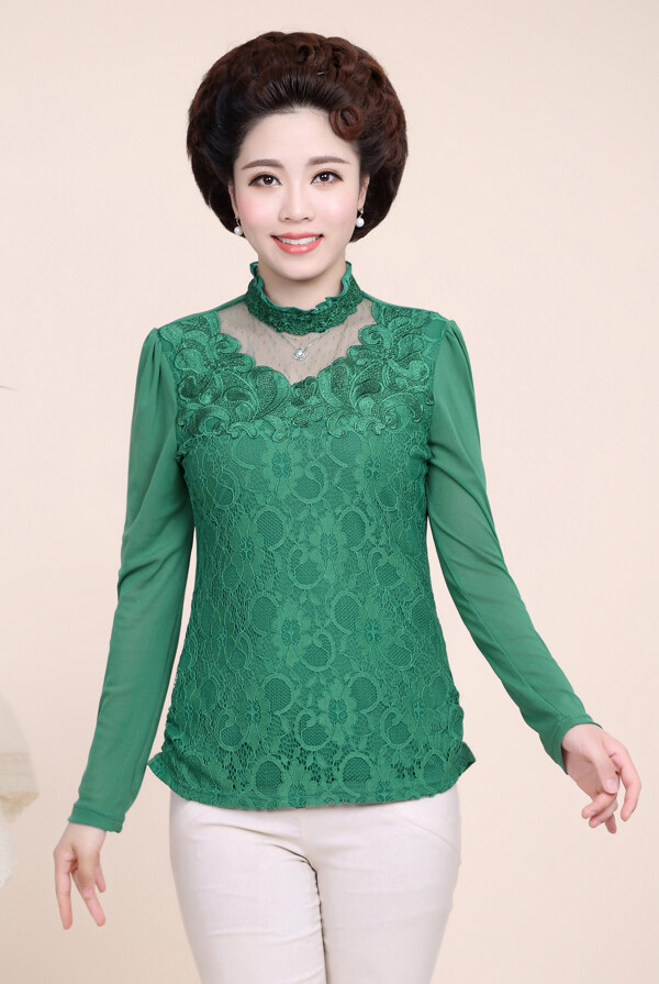 女裝媽媽裝淘寶女裝婦女裝圖片