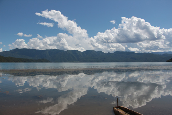 四川瀘沽湖風(fēng)景