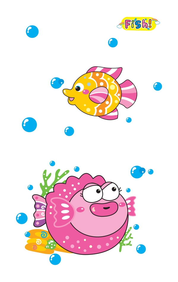 卡通魚(yú)圖片