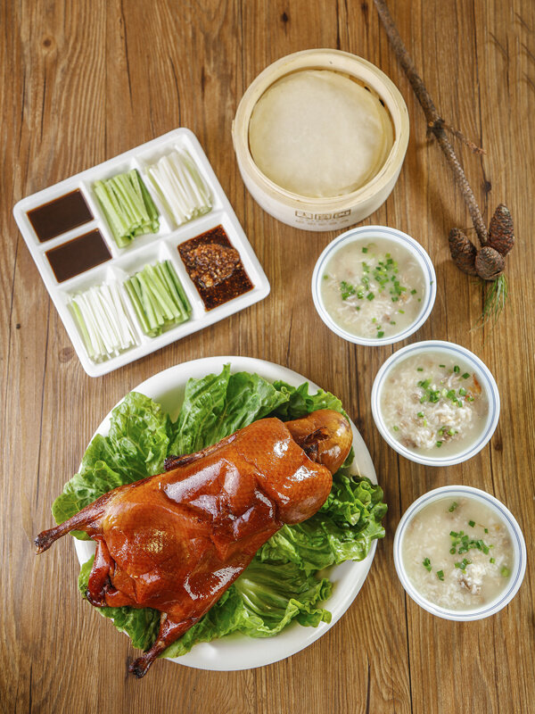 传统老北京烤鸭