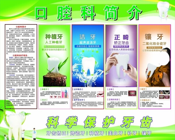 口腔科宣傳欄