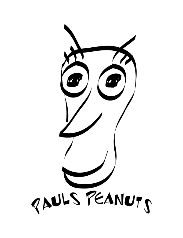 PaulsPeanutslogo設計欣賞PaulsPeanuts飲料品牌LOGO下載標志設計欣賞