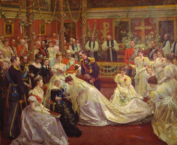 英国毛德公主的婚礼图片