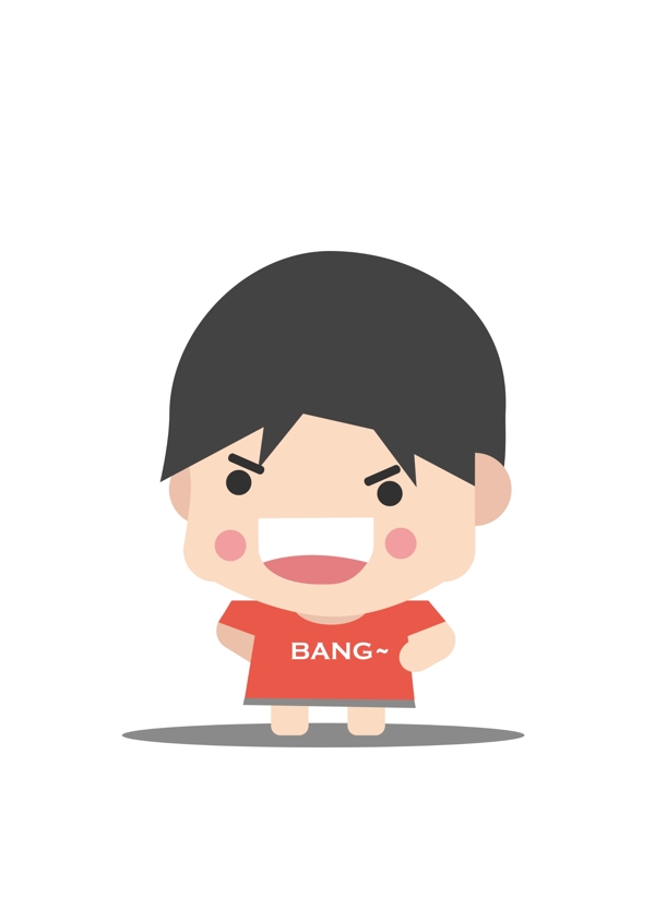 卡通男孩
