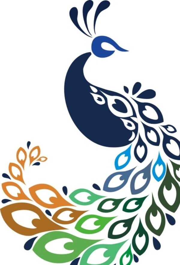 孔雀logo