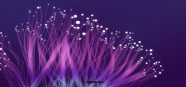 大数据光纤三维科技紫渐变背景图片