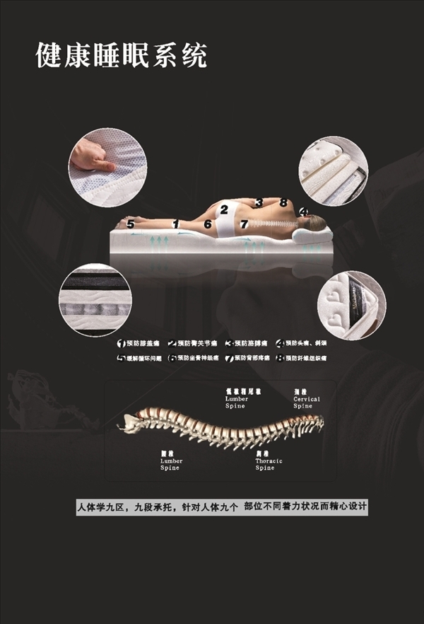 睡眠受力圖