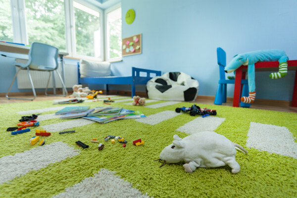 环保地板儿童房效果图图片