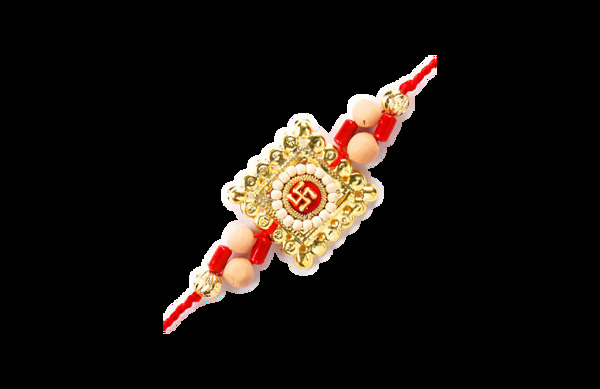 金色吉祥挂饰png元素