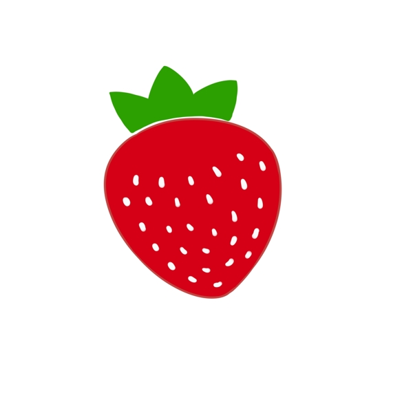手绘水果草莓系列一