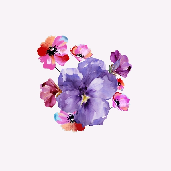 位圖psd植物花朵pop原創(chuàng)免費(fèi)素材