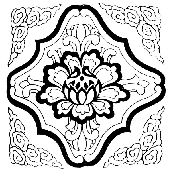 花鳥圖案?jìng)鹘y(tǒng)裝飾0087