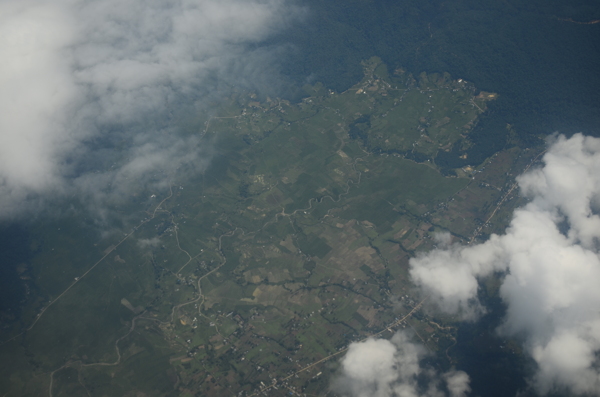 飞机尼泊尔鸟瞰图片