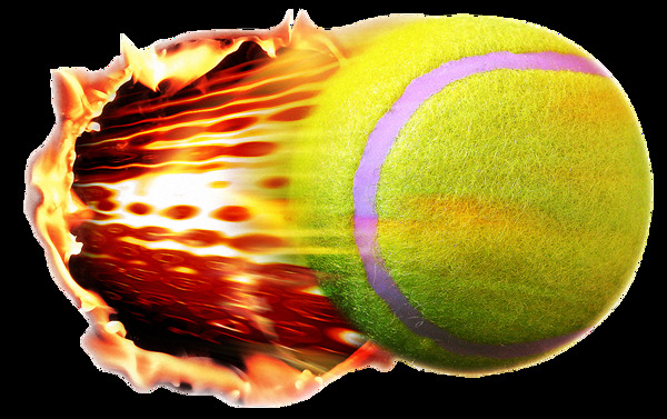 创意网球图免抠png透明素材