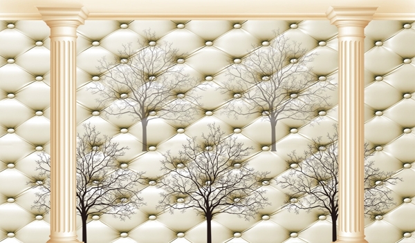 3D树系列图片分层