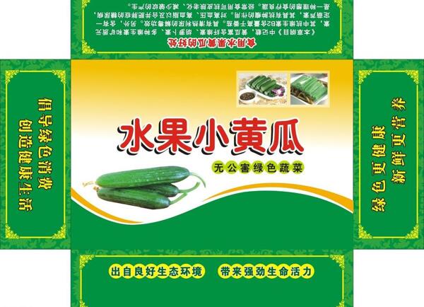 小黃瓜箱圖片