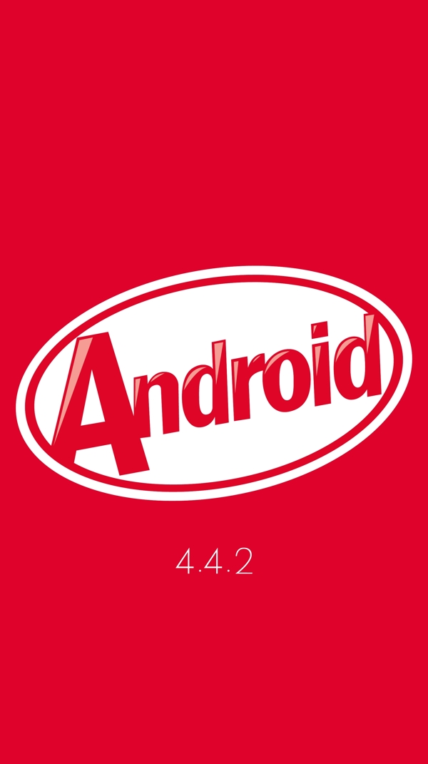 Android的红色背景矢量素材