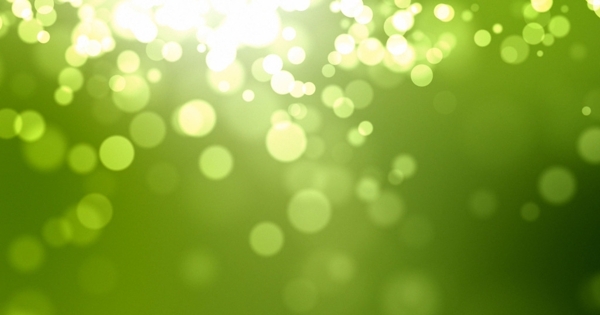 绿色清新粒子效果高清视频素材