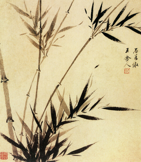 中國名畫古畫繪畫著名有名國畫水墨廣告素材大辭典