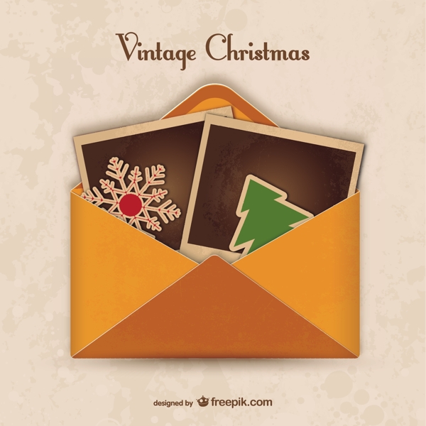 圣诞礼物信封