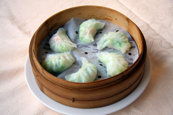 蒜茸白菜餃圖片