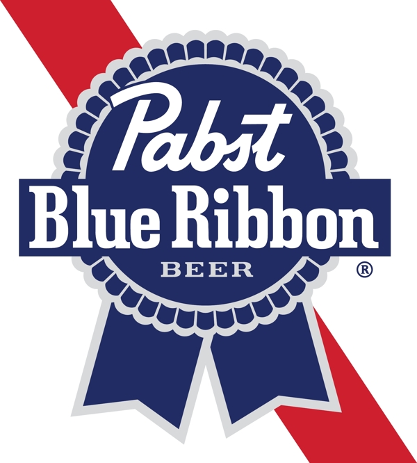 蓝带啤酒logo标志图片