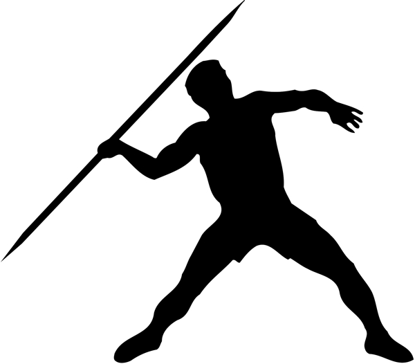 田徑類運動矢量圖