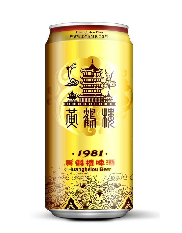 黃鶴樓啤酒土豪金12度330ml