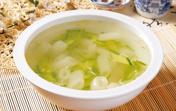 竹笙黃瓜湯