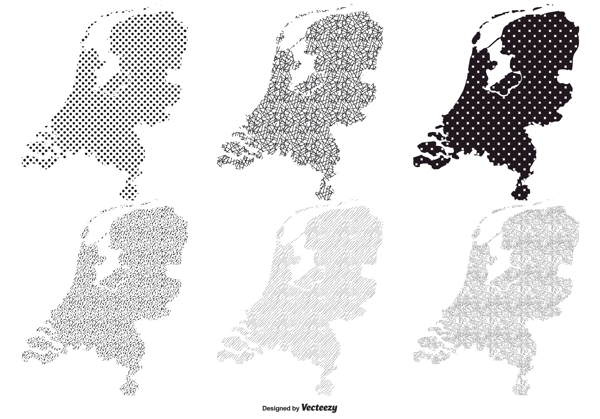 荷兰地图纹理