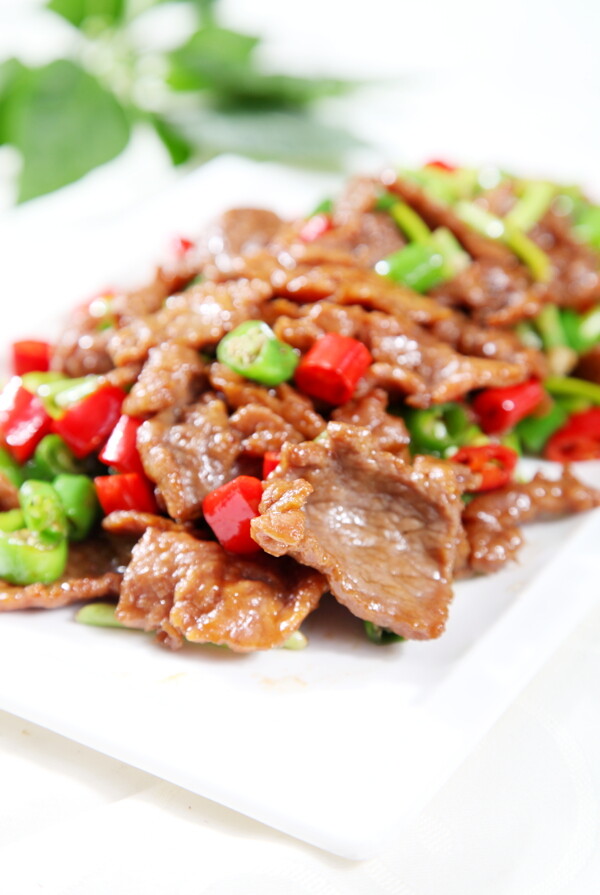 小炒黃牛肉圖片