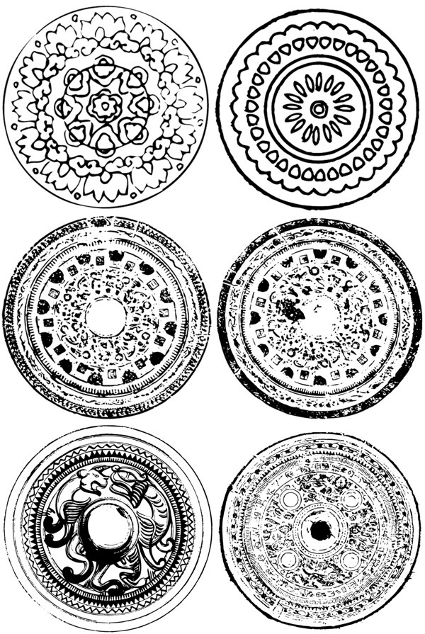 矢量中國傳統(tǒng)紋樣素材設(shè)計(jì)