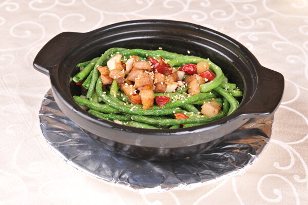 沙鍋豆角