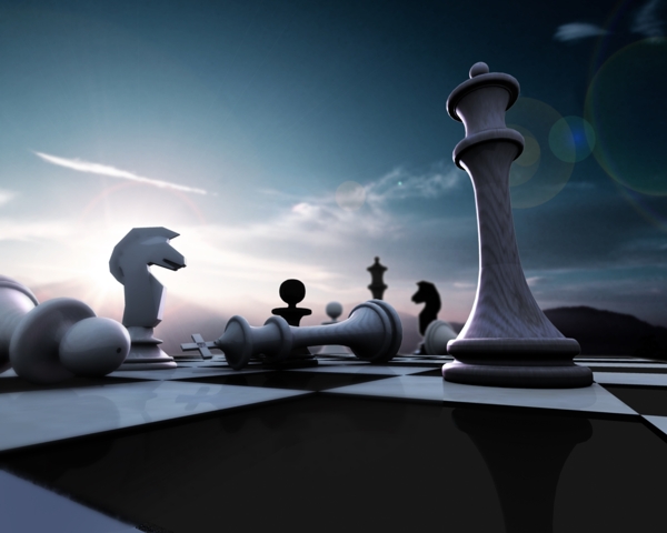 國際象棋psd分層素材
