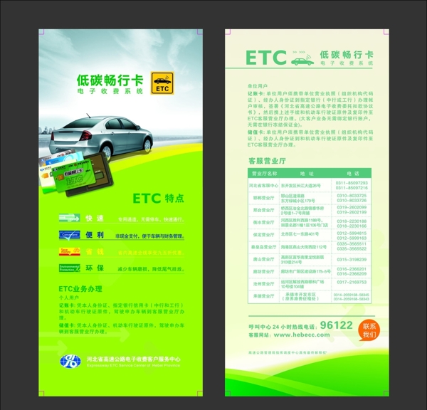 ETC低碳畅行卡图片
