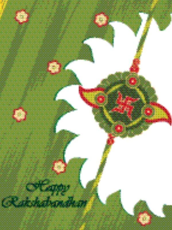 為慶祝rakshabandhan插圖