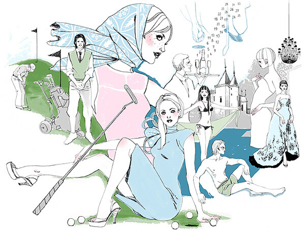 位圖插畫時尚插畫人物插畫插畫師免費素材