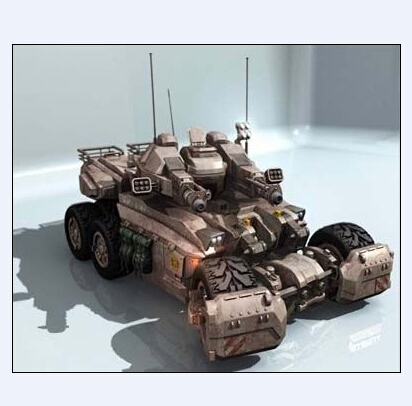 军用装甲模型
