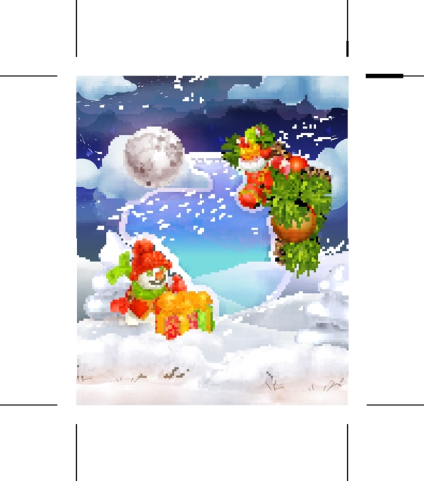 圣誕節(jié)雪人