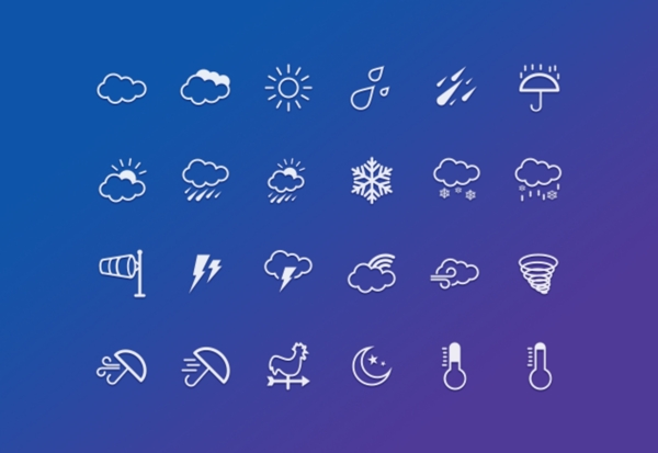 天氣icon