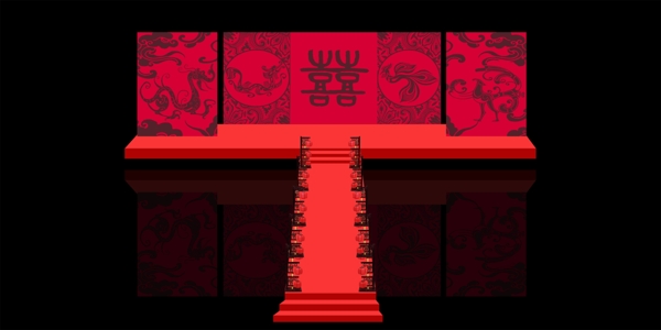 創(chuàng)意中式婚禮效果圖