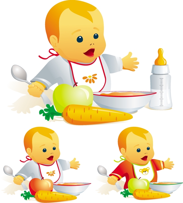 餐廳的嬰兒