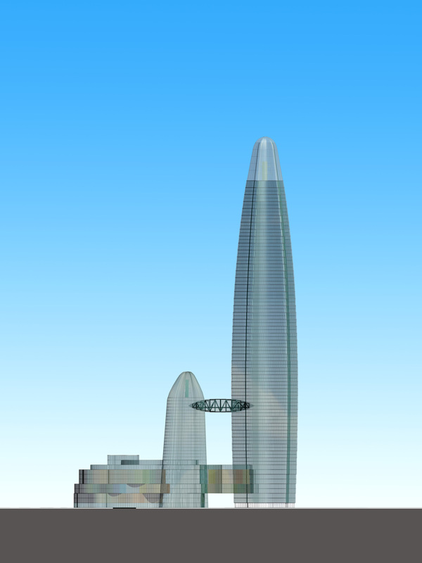 金融大楼模型图片