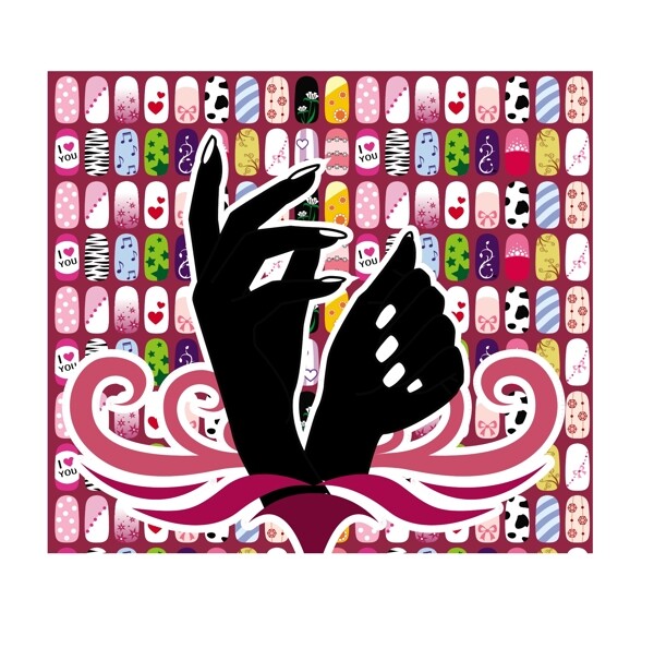 歐美花紋6642矢量EPS
