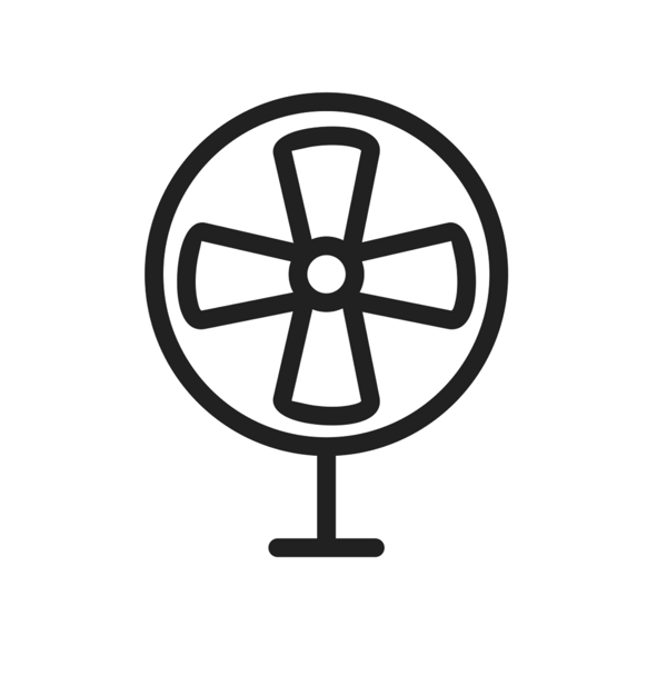 一臺(tái)電風(fēng)扇