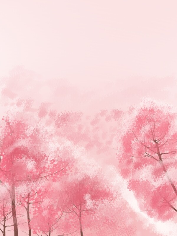 粉色背景