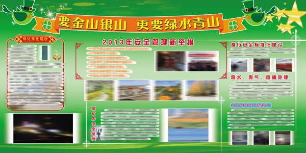 安全環(huán)保宣傳展板圖片