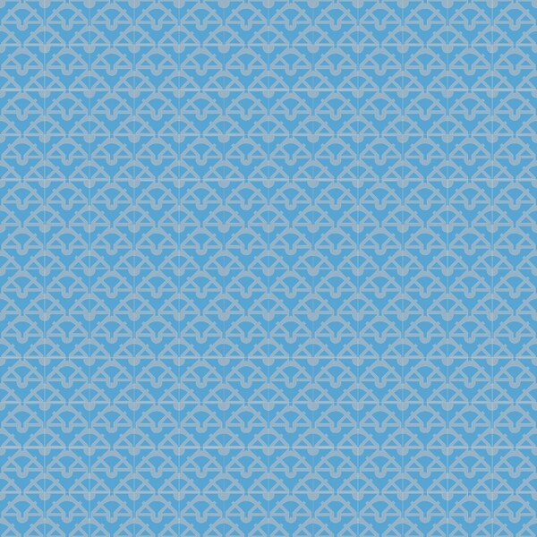蓝色几何花纹壁纸图案