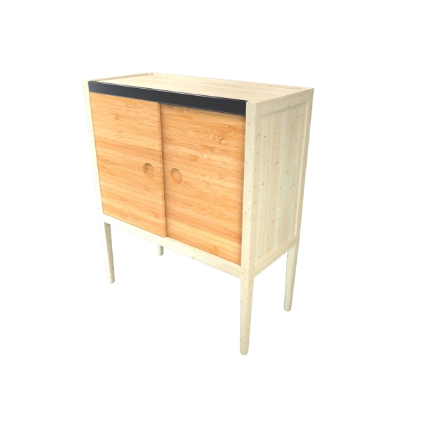3D木质橱柜组合柜