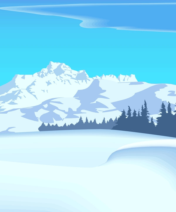 雪山風(fēng)景
